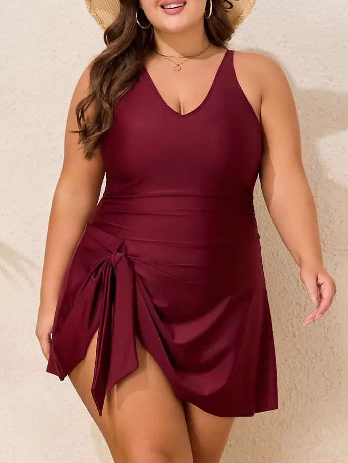 2026 grande taille maillot de bain femmes une pièce à bretelles robe de plage maillots de bain femmes baigneurs maillot de bain maillots de bain