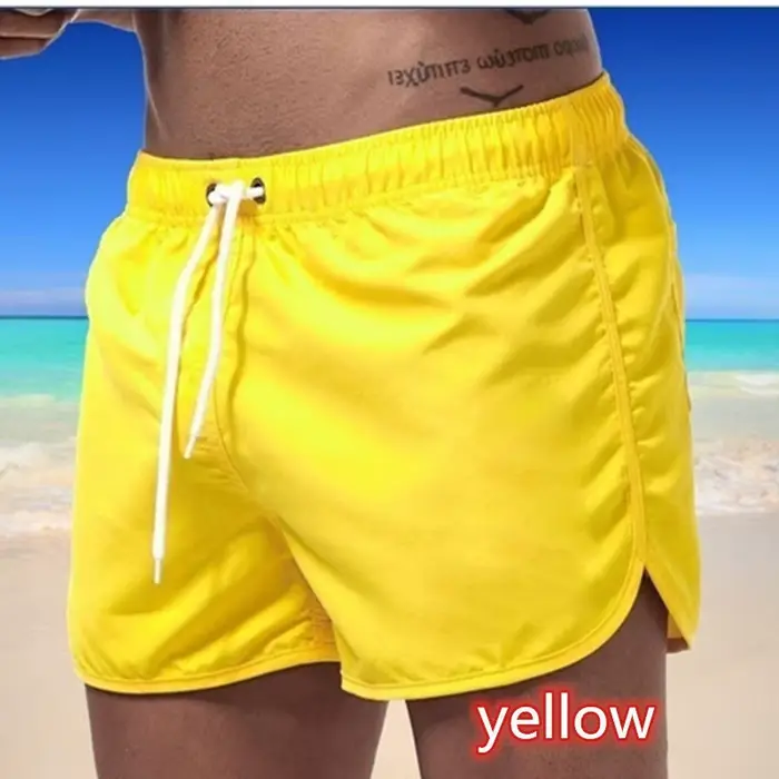 Nouveau short de bain homme été 2026 – Maillot de bain sexy taille basse respirant pour la plage et 