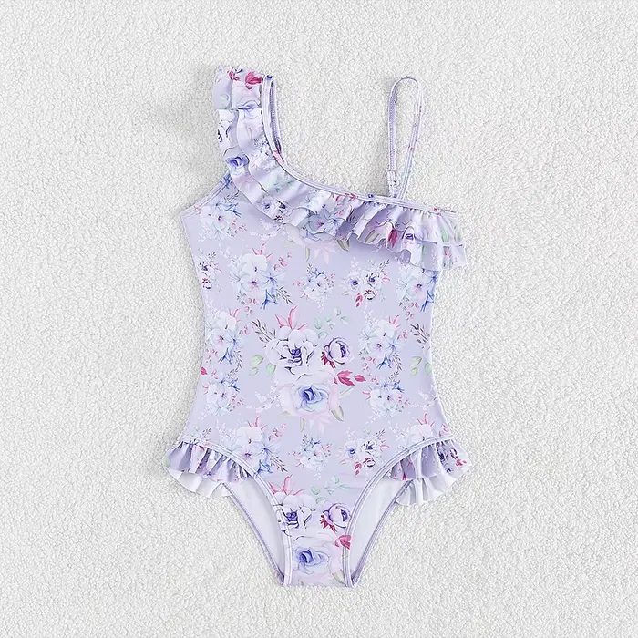 Maillot de bain une pièce pour adolescentes de 5 à 14 ans