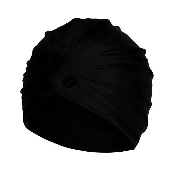 Bonnet de bain en tissu pour femme, chapeau de sport nautique, pour la piscine, cheveux longs, à hau