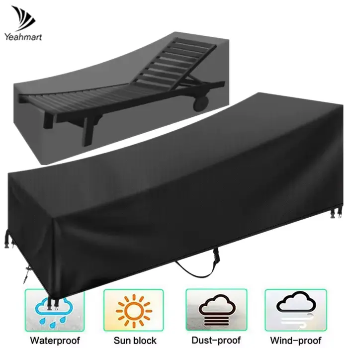 Couverture de lit de jardin extérieur, housse de chaise longue, Patio, chaise longue d'extérieur, ho