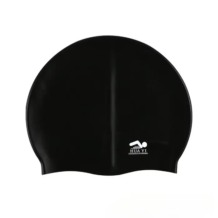 Bonnet de bain élastique en Silicone, imperméable, pour hommes et femmes, pour adultes, cheveux long