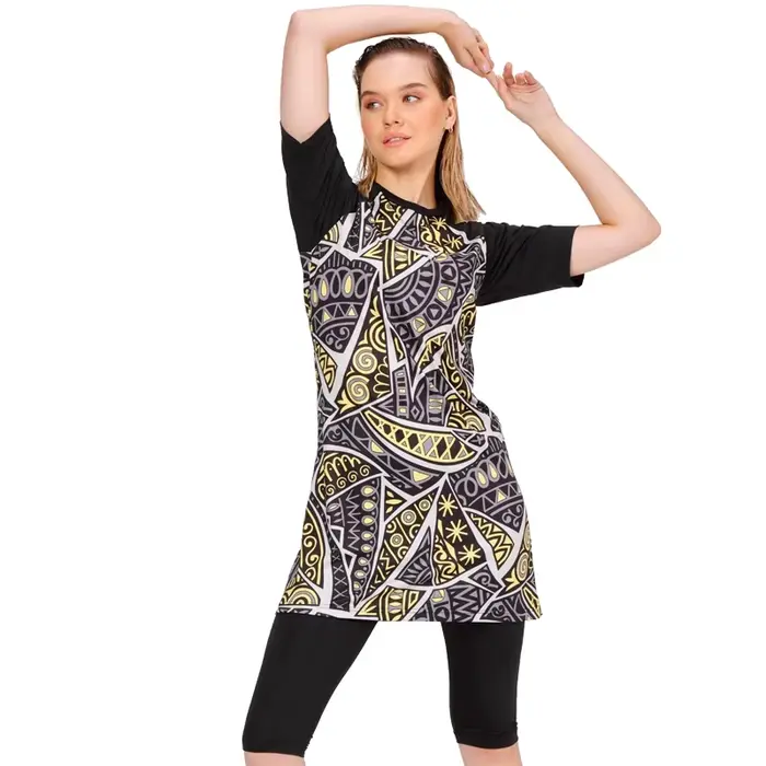Nouveau maillot de bain islamique maillot de bain musulman Hijab femme Fiwmsuit pour femmes maillot 