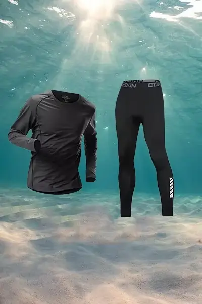 Maillot de bain pour hommes, protection solaire intégrale, manches longues, manches courtes, pantalo