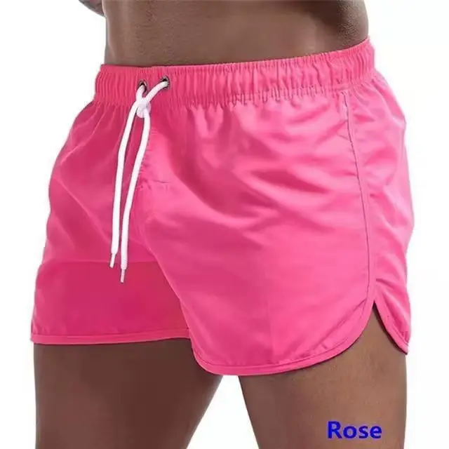 Shorts de bain pour hommes 2025 – Nouveaux maillots de bain sexy pour hommes, taille basse, respiran