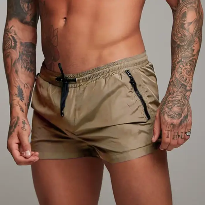 Maillot de bain sexy pour hommes, boxer, short, slip de plage, surf boardGoals Sunga, été 2024
