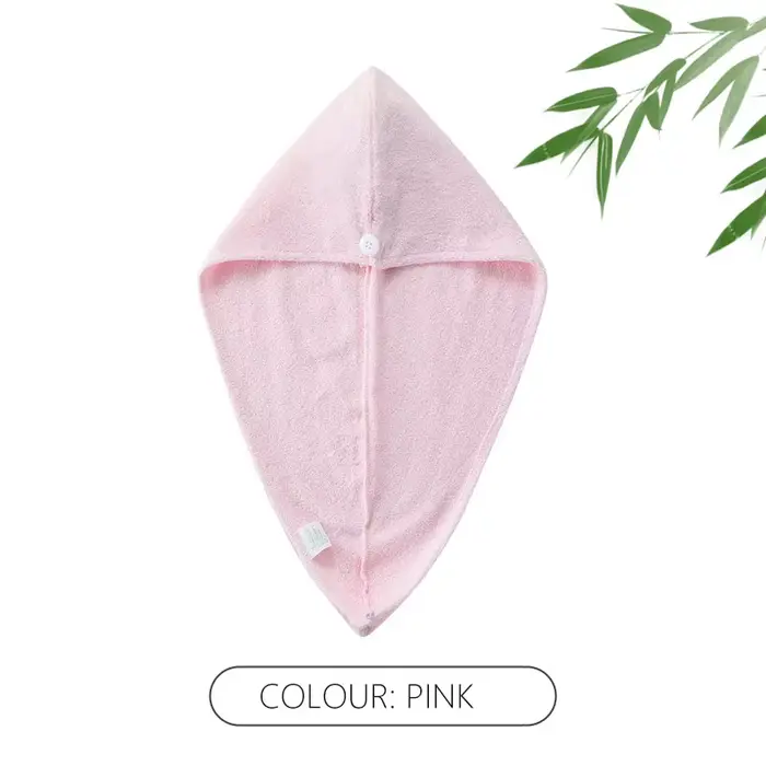 Serviettes de bain en Fiber de bambou, Turban enveloppant, séchage rapide, Anti-frisottis, pour séch