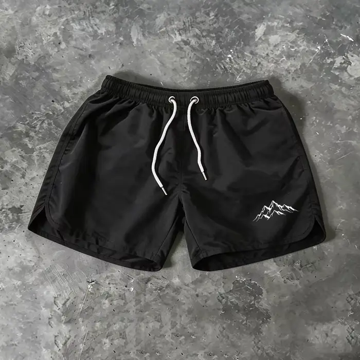 Shorts de plage pour hommes, décontractés, séchage rapide, pour le surf, la natation, les sports de 