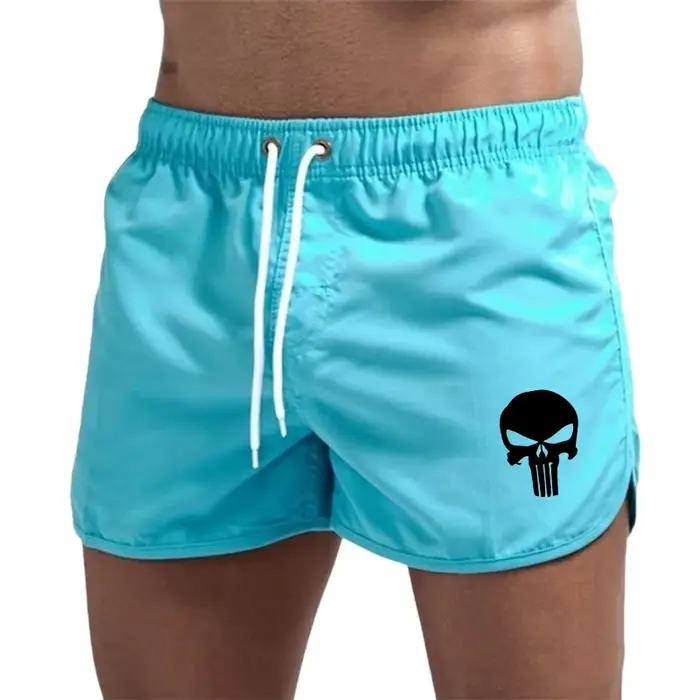 Shorts de bain pour hommes, tendance, décontractés, sexy, pour la plage, la gym, le fitness, la cour