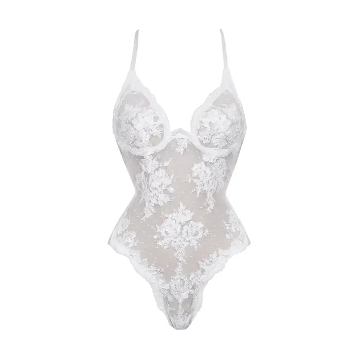 3 pièces maillot de bain blanc femmes Sexy maillots de bain femme licou Bikini Push Up Biquini jupe 