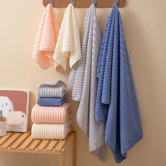 Serviette de bain Candy Bar pour usage domestique