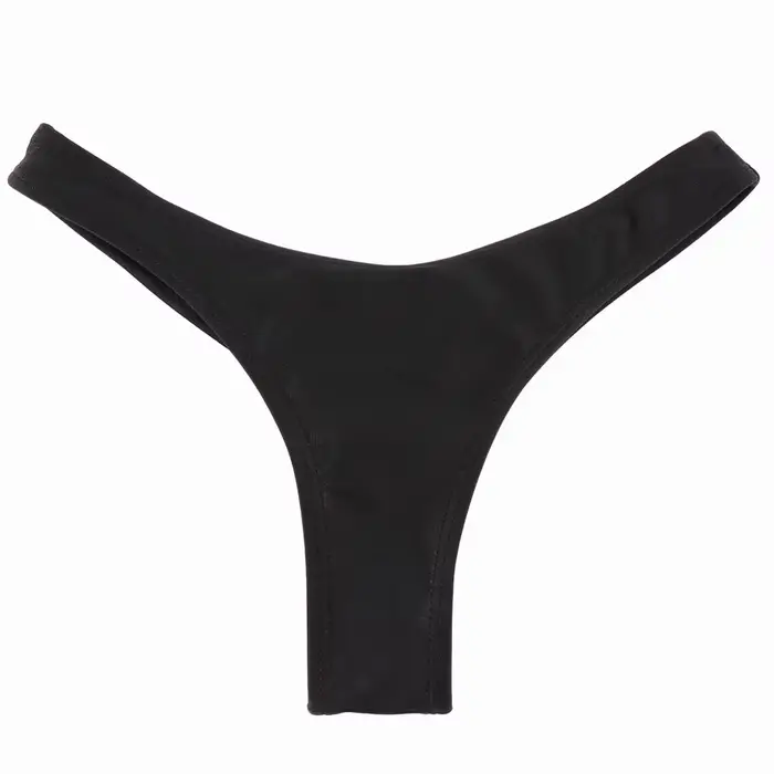 Maillots de bain femmes slips bas de Bikini cravates latérales string brésilien maillot de bain coup