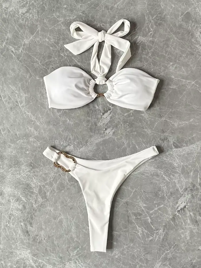 2024 nouveau Sexy Push Up taille basse Bikini ensemble maillot de bain maillots