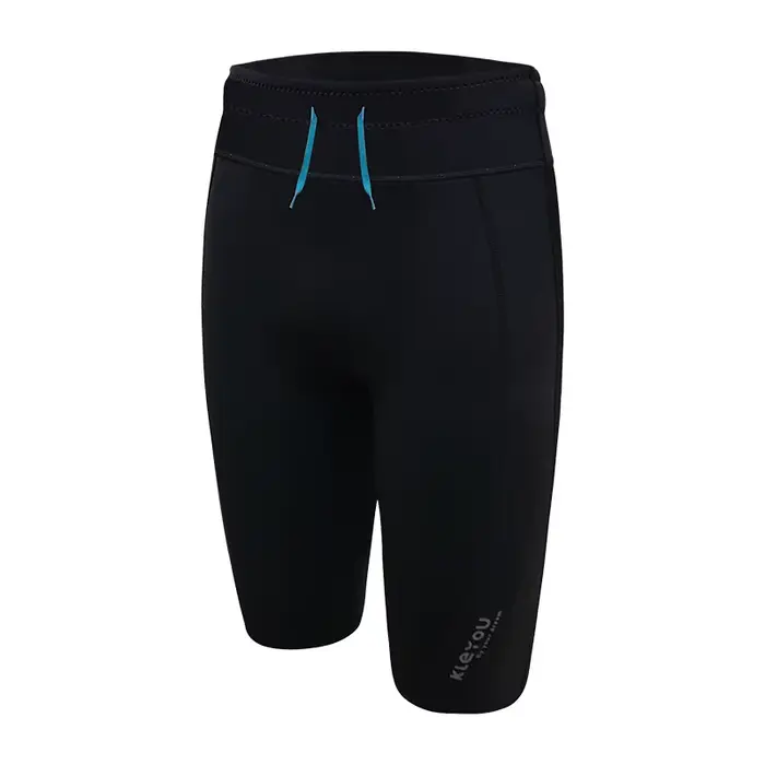 Short de bain en néoprène pour hommes – Maillot de plongée chaud et super extensible, pantalon de co