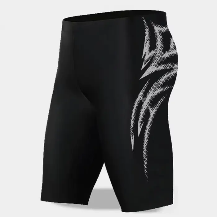 Maillots de bain durables pour hommes, élastiques, doux, à séchage rapide, respirants, coupe ajustée, couleur assortie, taille moyenne, boxers pour le surf et les sports nautiques