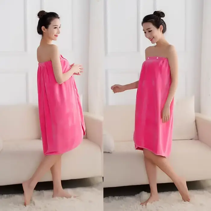Serviette de bain de plage en microfibre à séchage rapide, peignoirs de Spa portables Super absorban