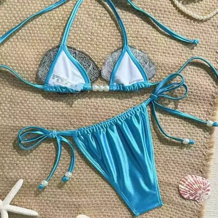Maillot de bain sirène brillant sexy